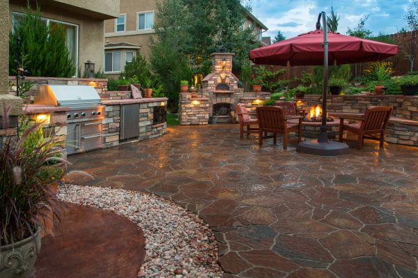 Stone Patio Construction in Phoenix